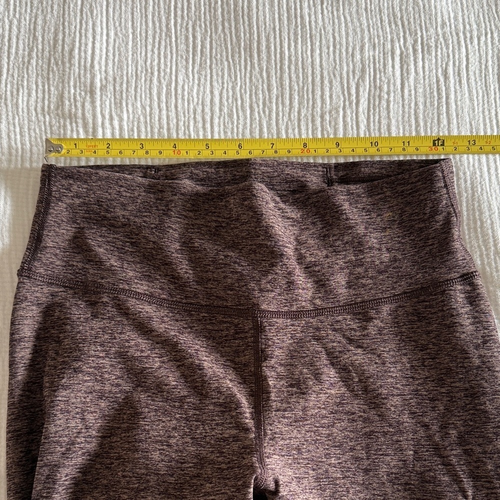 peloton burgundy marbled leggings / M / EUC - Picture 5 of 7